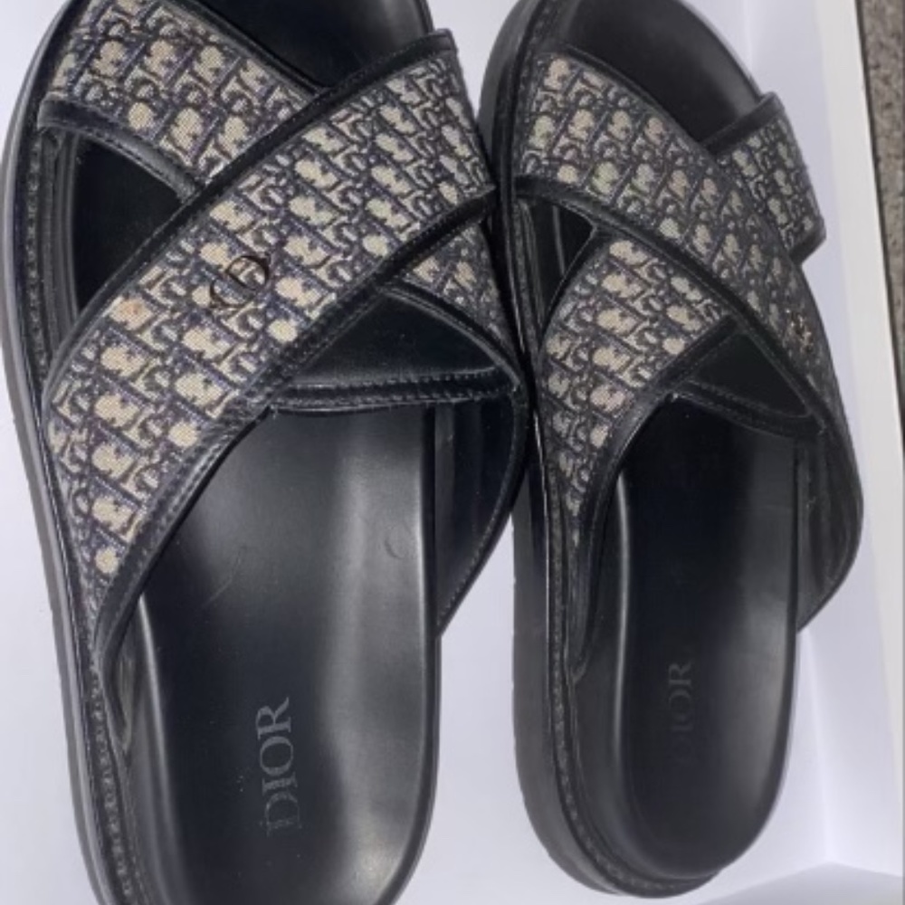 Christian Dior slides